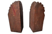 PAIR OF FRENCH EXOTIC BIRD BOOKENDS