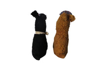 PAIR OF OLD SCOTTIE DOG TOYS