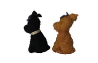 PAIR OF OLD SCOTTIE DOG TOYS