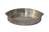 OVAL GALLERIED SILVERPLATE TRAY