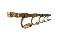BRASS COAT HOOKS