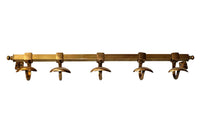 BRASS COAT HOOKS