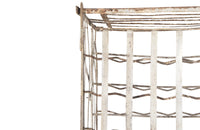 French Wine Cage - Bottle Rack - French Antiques - Iron - Mid Century Furniture - French Mid Century Furniture - AD & PS Antiques