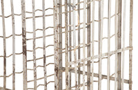 French Wine Cage - Bottle Rack - French Antiques - Iron - Mid Century Furniture - French Mid Century Furniture - AD & PS Antiques