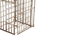 French Wine Cage - Bottle Rack - French Antiques - Iron - Mid Century Furniture - French Mid Century Furniture - AD & PS Antiques