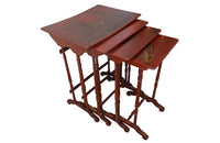 CHINOISERIE NEST OF TABLES