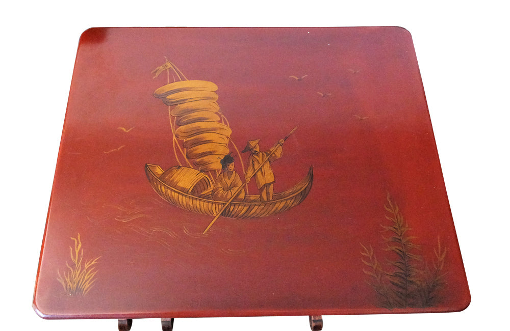 CHINOISERIE NEST OF TABLES