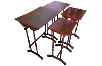 CHINOISERIE NEST OF TABLES