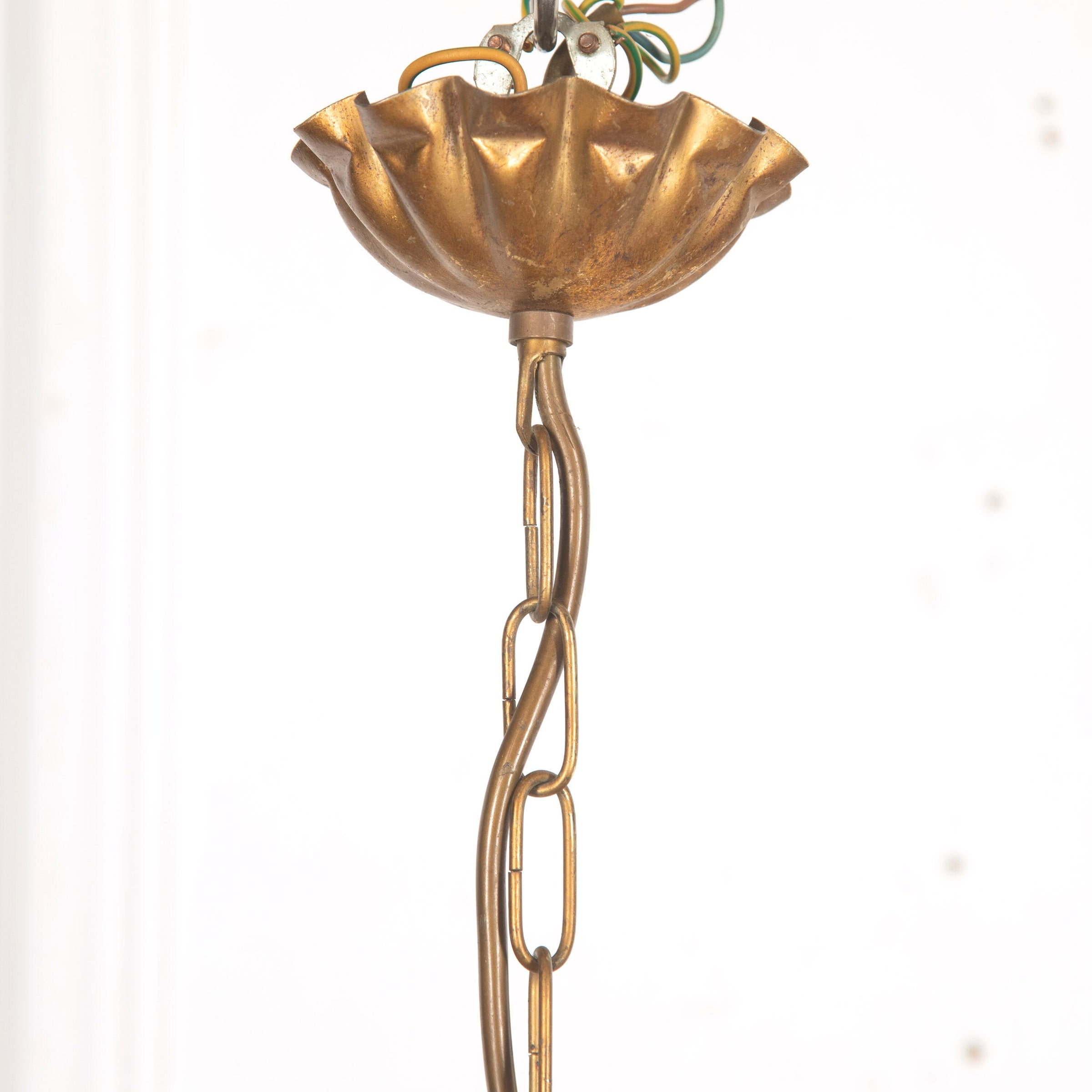 Pair of Vintage Chandeliers -Mid Century Modern -Vintage Lighting - French Antiques -AD & PS Antiques