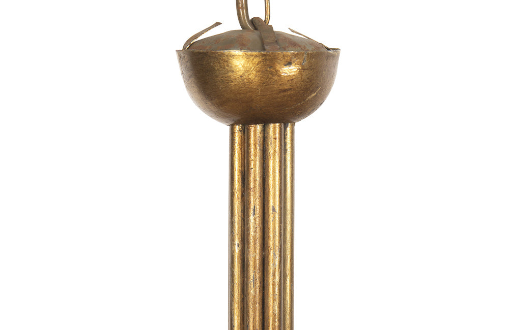 Pair of Vintage Chandeliers -Mid Century Modern -Vintage Lighting - French Antiques -AD & PS Antiques