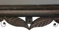 Tole Marriage Mirror -Mid Century Modern - Decorative Mirror - Folk Art Mirror -AD & PS Antiques