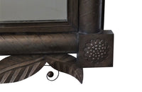 Tole Marriage Mirror -Mid Century Modern - Decorative Mirror - Folk Art Mirror -AD & PS Antiques