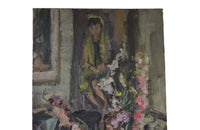 SIGNED OIL ON CANVAS BY WOULFART