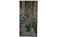 SIGNED OIL ON CANVAS BY WOULFART