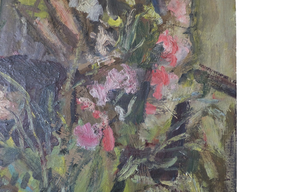 SIGNED OIL ON CANVAS BY WOULFART