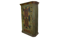 19TH CENTURY PAINTED FRENCH ARMOIRE