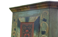 19TH CENTURY PAINTED FRENCH ARMOIRE