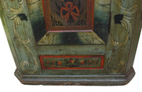 19TH CENTURY PAINTED FRENCH ARMOIRE