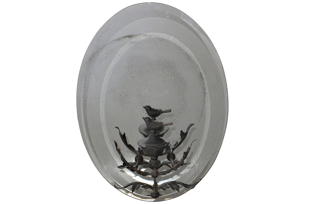 FRENCH OVAL MIRROR