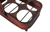 FRENCH TOLEWARE GLASS CARRIER