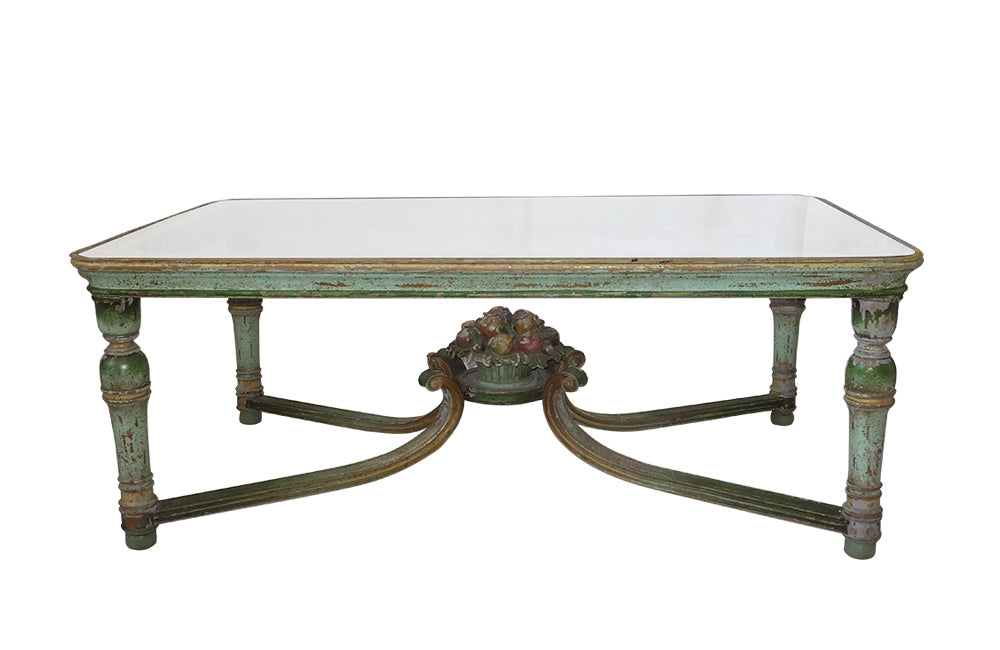 Italian Tuscan Coffee Table - Italian Antiques -AD & PS Antiques