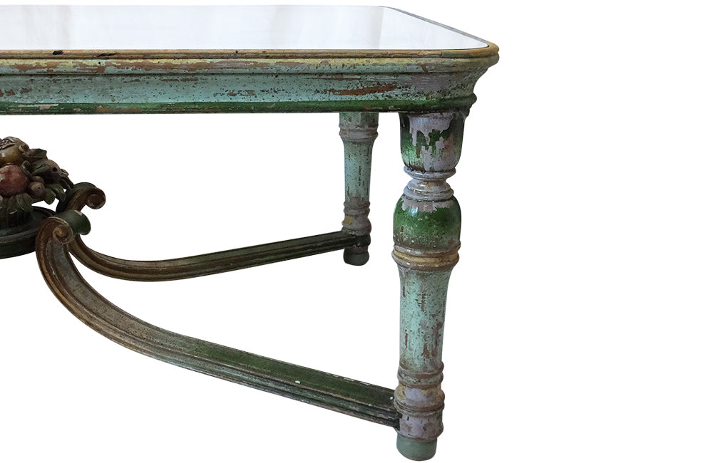 Italian Tuscan Coffee Table - Italian Antiques -AD & PS Antiques