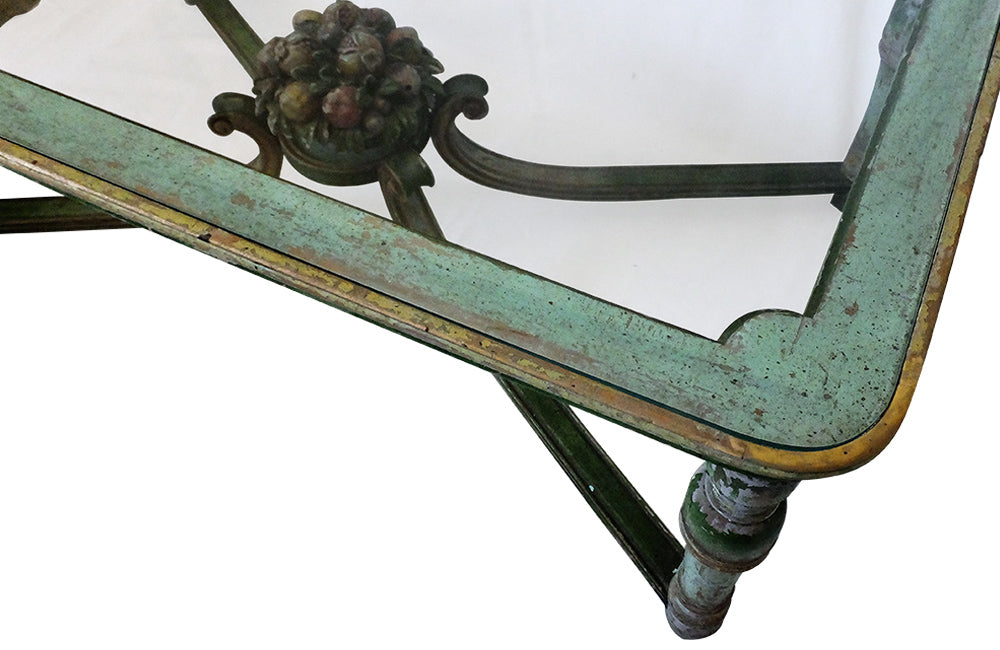 Italian Tuscan Coffee Table - Italian Antiques -AD & PS Antiques