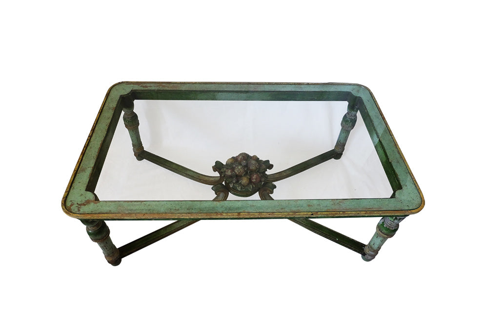Italian Tuscan Coffee Table - Italian Antiques -AD & PS Antiques