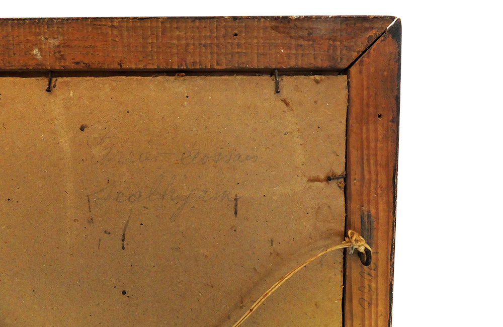 SIGNED OIL PAINTING OF A SCOTTISH TERRIER DOG