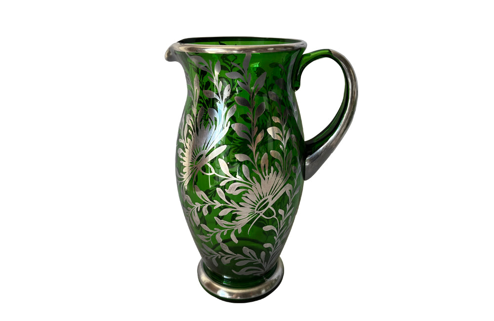 Vintage Murano Glass Lemonade Service - Decorative Antiques -  Vintage Murano Glass -  Venetian Glassware - AD & PS Antiques