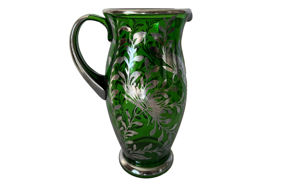 Vintage Murano Glass Lemonade Service - Decorative Antiques -  Vintage Murano Glass -  Venetian Glassware - AD & PS Antiques