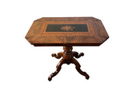 Italian Marquetry Tilt-Top Table - Antique Furniture - Italian Antique Furnitue - Decorative Antiques - Marquetry Table - Occasional Tables - Centre Tables - Side Tables - Pedestal Table - Antique Shops Tetbury - adpsantiques - AD & PS Antiques