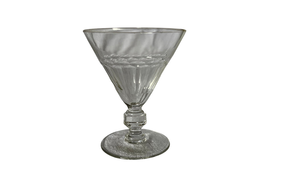 Set Of 12 Art Deco Cocktail Glasses - French Decorative Accessories - Wine Glasses Champagne Glasses - Art Deco - Antique Glasses - Glassware - Antique Shops Tetbury - AD & PS Antiques