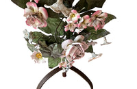 Pair of French Tole & Porcelain Bouquets - French Decorative Antiques - Decorative Antiques - Tole Flowers - Decorative Antiques - French Antiques - Antique Shops Tetbury - AD & PS Antiques