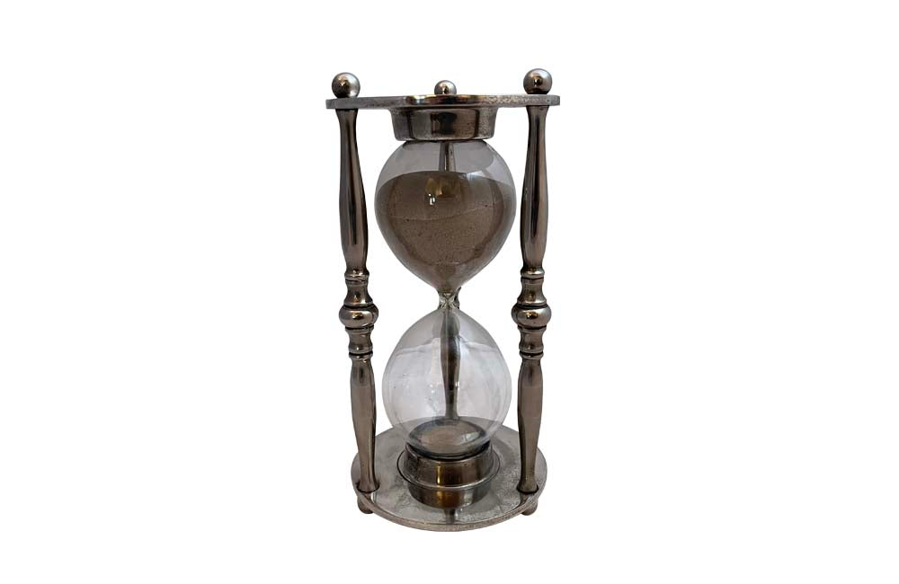 SILVERPLATE HOURGLASS