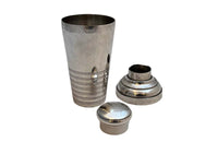 French Silverplate Art Deco Cocktail Shaker - French Antiques - French Antiques UK - AD & PS Antiques