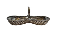 Silverplate Grape Harvest Basket - French Antiques - French Antiques UK - Decorative Antiques - AD & PS Antiques