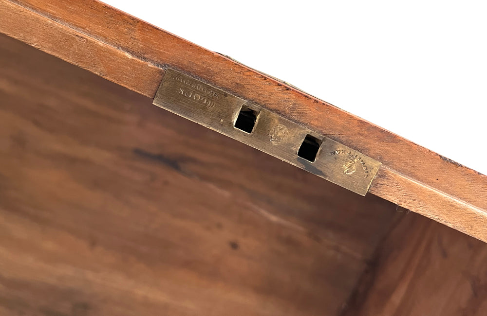 19th Century Camphor Military Campaign Trunk - Decorative Antiques - Antiqu Trunk - Campaign Furniture - Storage Antiques - Trunks & Coffers - Coffee Table - Side Table - Bedside Table - End Table - English Antiques - Antique Shops Tetbury - adpsantiques - AD & PS Antiques