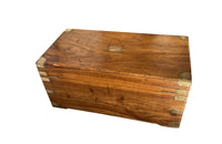 19th Century Camphor Military Campaign Trunk - Decorative Antiques - Antiqu Trunk - Campaign Furniture - Storage Antiques - Trunks & Coffers - Coffee Table - Side Table - Bedside Table - End Table - English Antiques - Antique Shops Tetbury - adpsantiques - AD & PS Antiques