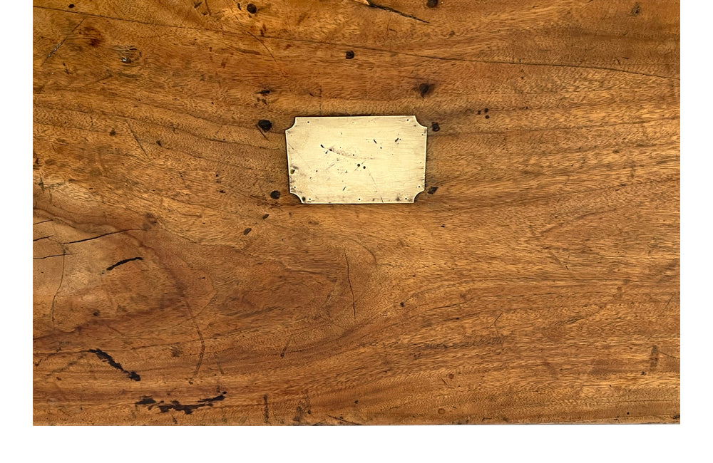 19th Century Camphor Military Campaign Trunk - Decorative Antiques - Antiqu Trunk - Campaign Furniture - Storage Antiques - Trunks & Coffers - Coffee Table - Side Table - Bedside Table - End Table - English Antiques - Antique Shops Tetbury - adpsantiques - AD & PS Antiques
