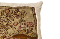 19th Century Tapestry Cushion - French Decorative Antiques - Antique Textiles - Antique Cushion - Tapestry - Soft Furnidhings - Decorative Accessories - Antique Shops Tetbury - AD & PS Antiques