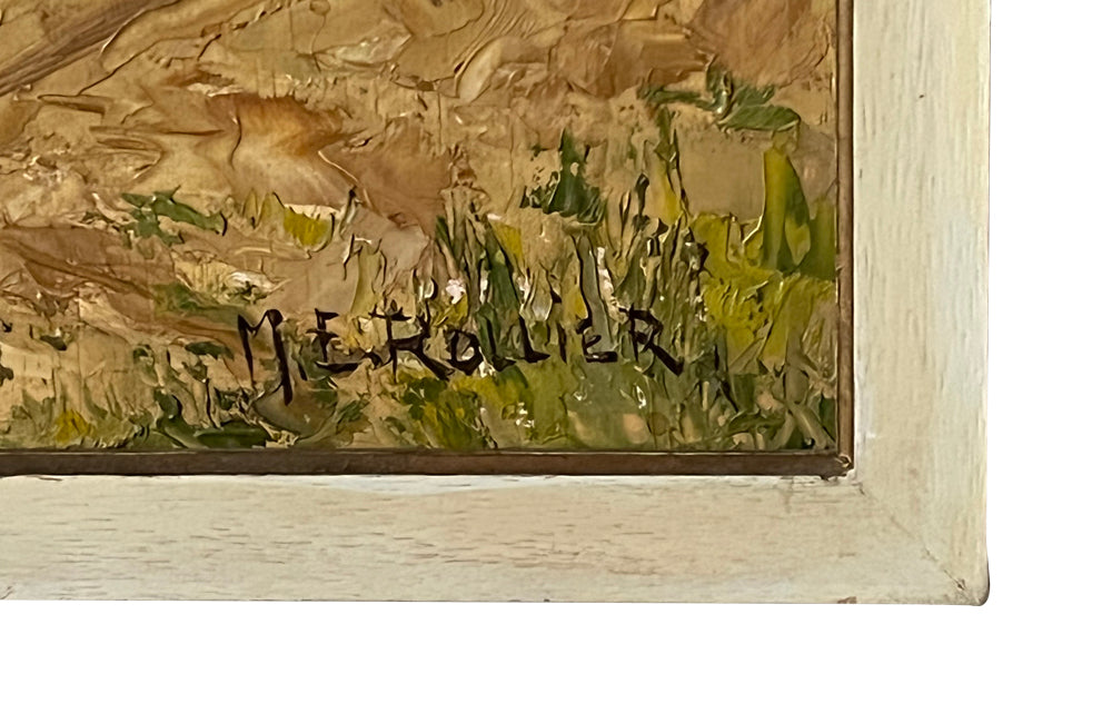 The Olive Harvest Signed Oil Painting - French Decorative Antiques - Wall Art - French Paintings - Oil Paintings - Signed Art - French Provincial - Antique Shops Tetbury - Ad & PS Antiques