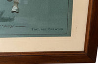 SET OF SIX FRAMED HORSE RIDING PRINTS BY A.H.GOUGH