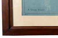 SET OF SIX FRAMED HORSE RIDING PRINTS BY A.H.GOUGH