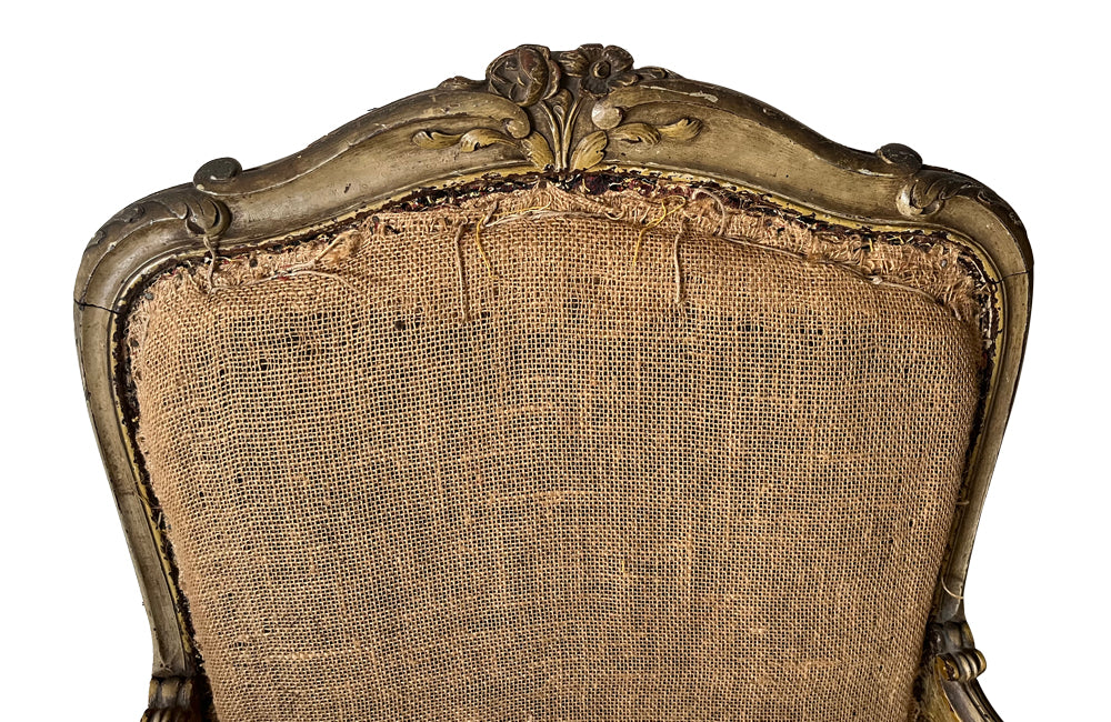 Pair Of Louis XV Revival Open Armchairs - French Antique Furniture - Decorative Antiques - Antique Chairs - Antique Armchairs - AD & PS Antiques
