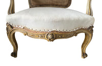 Pair Of Louis XV Revival Open Armchairs - French Antique Furniture - Decorative Antiques - Antique Chairs - Antique Armchairs - AD & PS Antiques