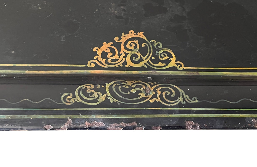 Large Napoleon III Tole Tray - French Decorative Antiques - Antique Tray - Decorative Accessories - Toleware - Antique Shops Tetbury - adpsantiques - AD & PS Antiques