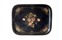 Large Napoleon III Tole Tray - French Decorative Antiques - Antique Tray - Decorative Accessories - Toleware - Antique Shops Tetbury - adpsantiques - AD & PS Antiques