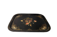 Large Napoleon III Tole Tray - French Decorative Antiques - Antique Tray - Decorative Accessories - Toleware - Antique Shops Tetbury - adpsantiques - AD & PS Antiques