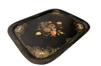 Large Napoleon III Tole Tray - French Decorative Antiques - Antique Tray - Decorative Accessories - Toleware - Antique Shops Tetbury - adpsantiques - AD & PS Antiques